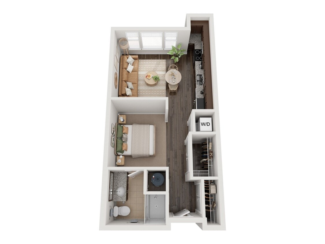 Floor Plan - Studio A