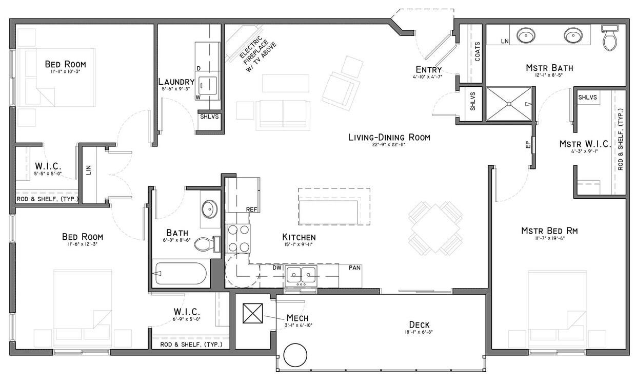 Floor Plan - Ogallala