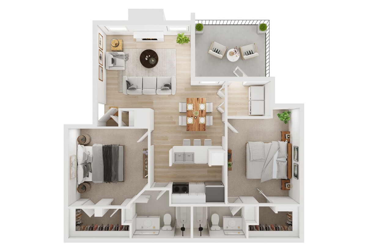 C242440_TheWestside_3DFloorPlan_2x2_B3_983sqft - B3