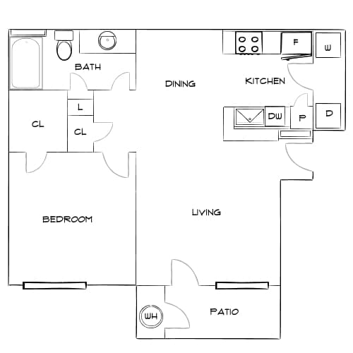 Floor Plan - Design 1A Premier