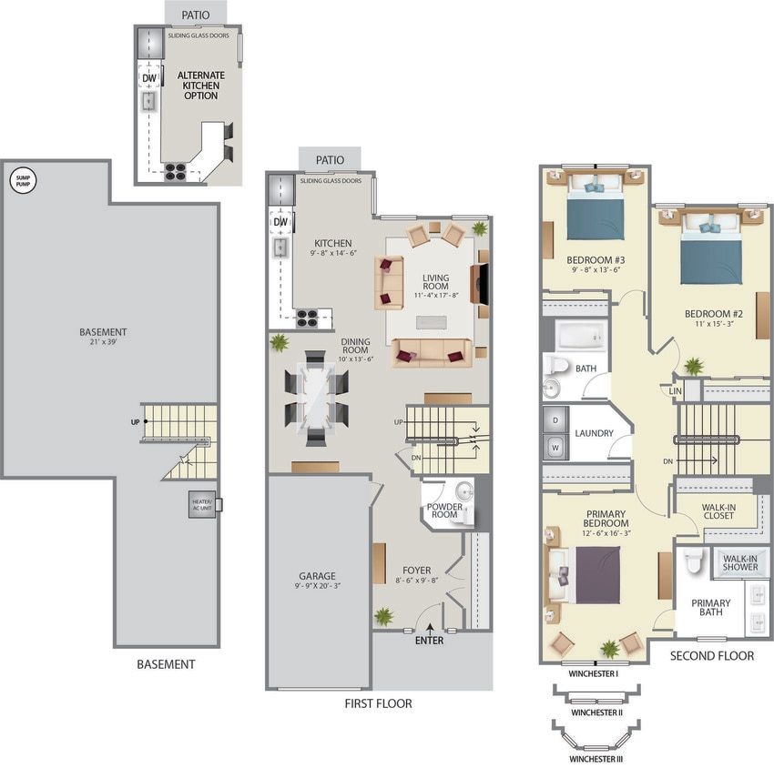 Floor Plan - The Winchester I