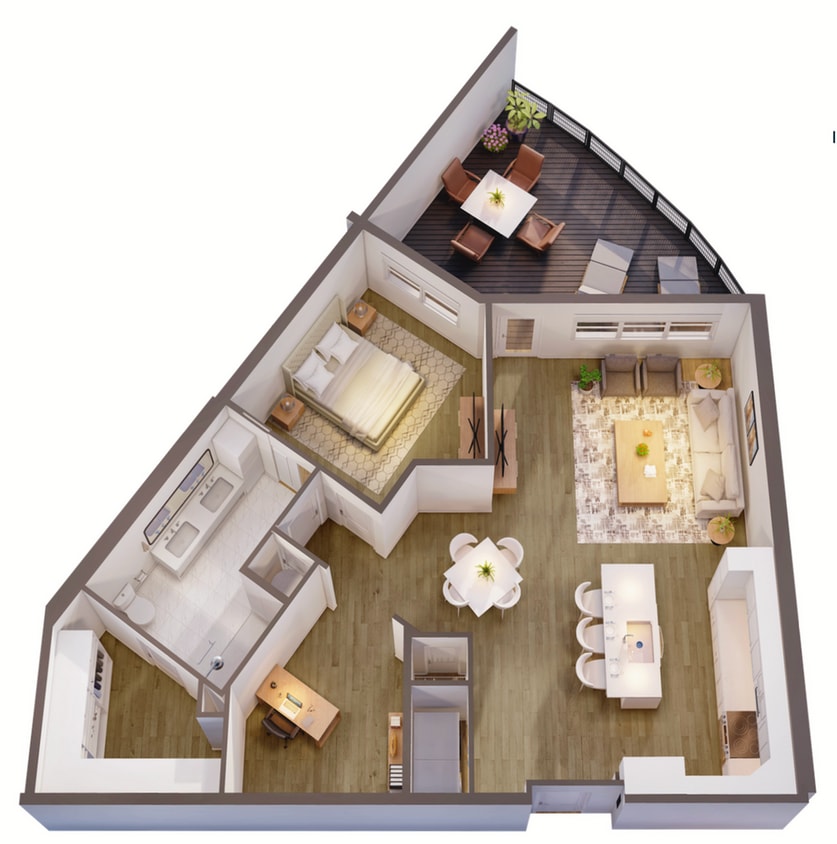 Futura+ 3D Floor Plan - Futura+