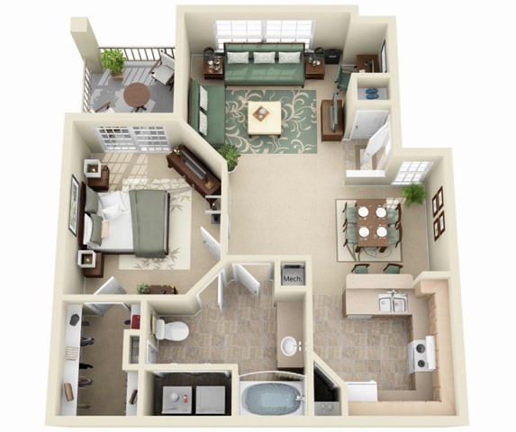 Floor Plan - The Maple
