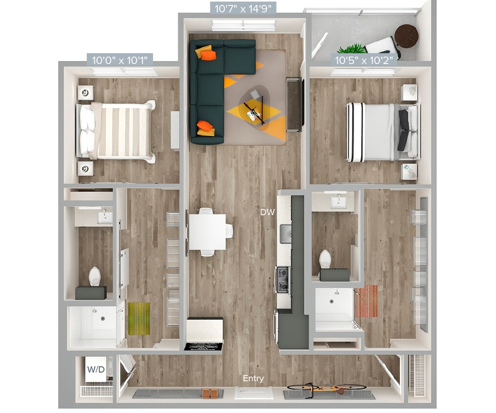 Floor Plan - BM05-1015-1111