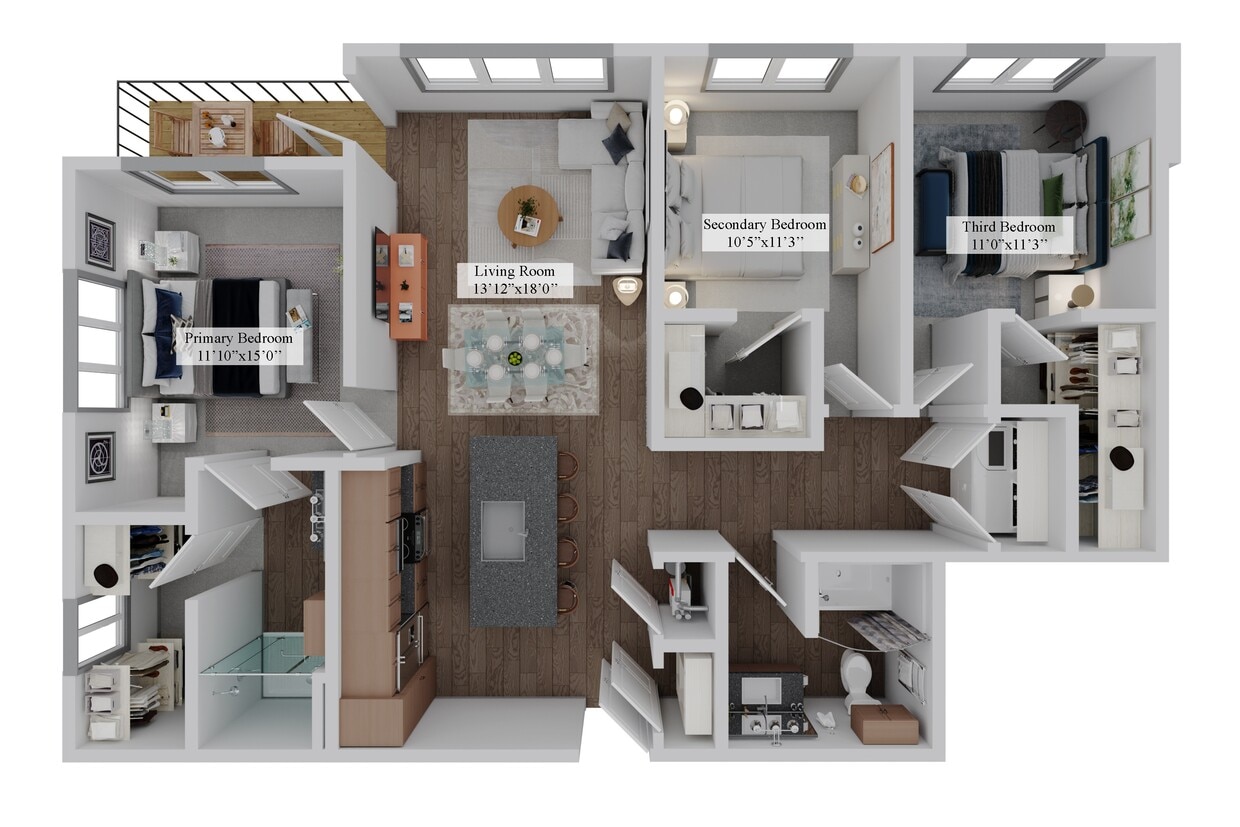Floor Plan - The Treasure - C3