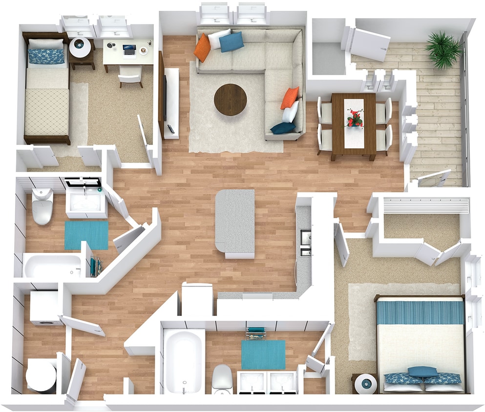 Floor Plan - Daffodil