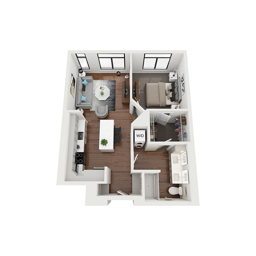 Delta floor plan Waterford Bay - Delta