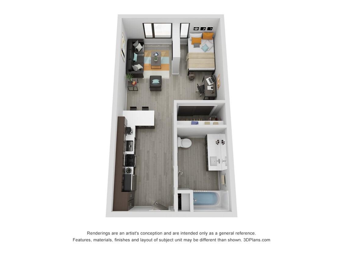 Floor Plan - Studio A - Main