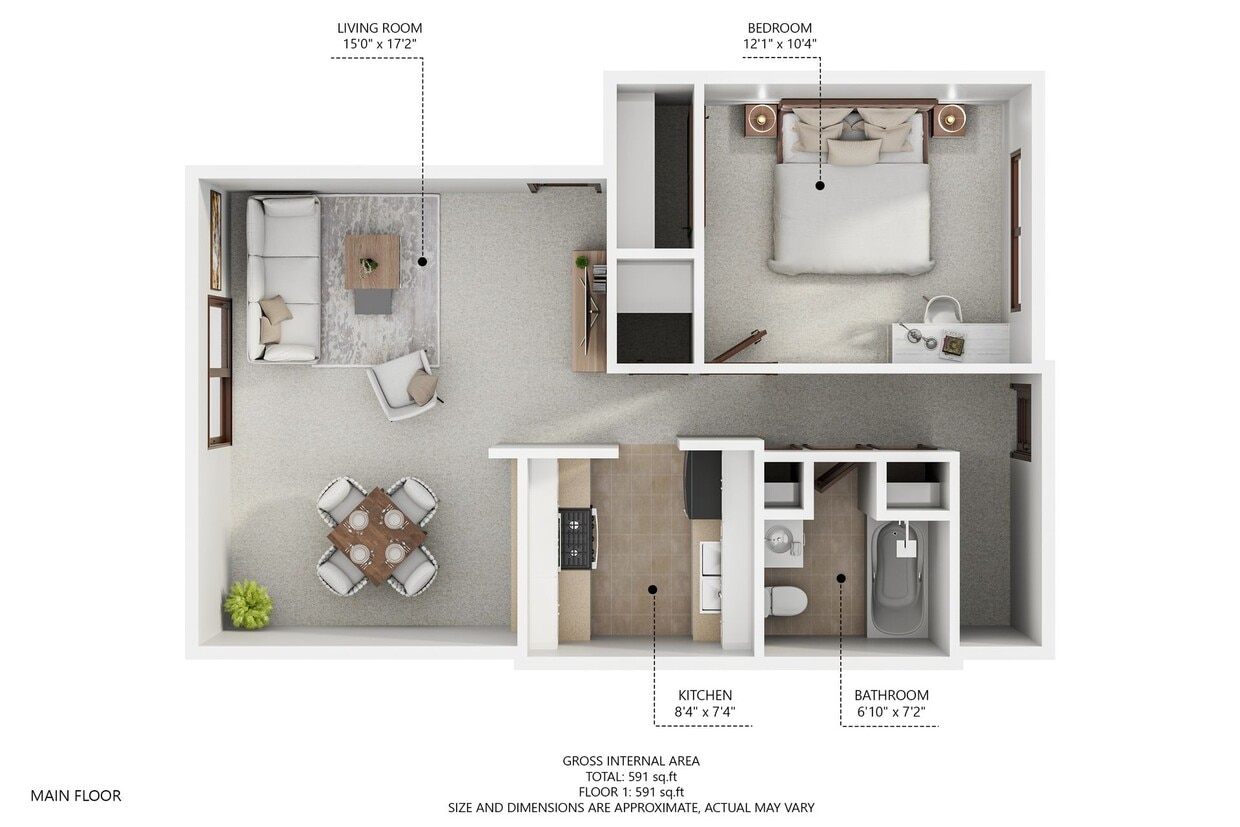 Floor Plan - A1 Classic
