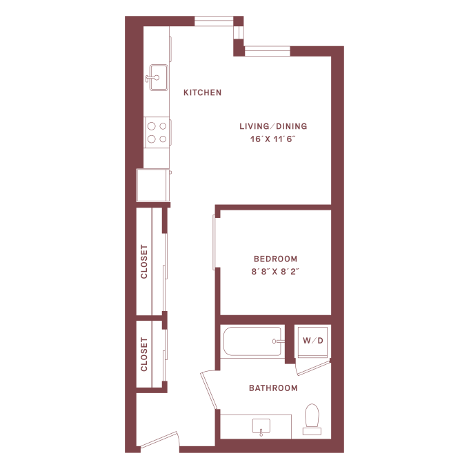 Floor Plan - A1B-W