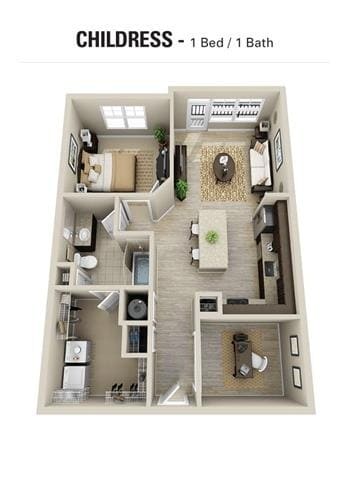 Floor Plan - Childress w/Den