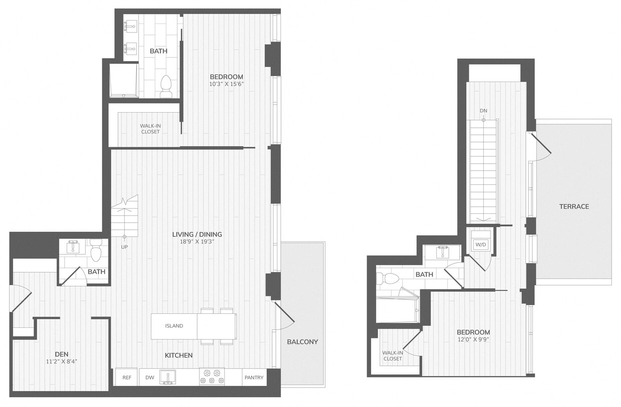 Floor Plan - 2 Bed/2 Bath Den-BD3_Intersect at O