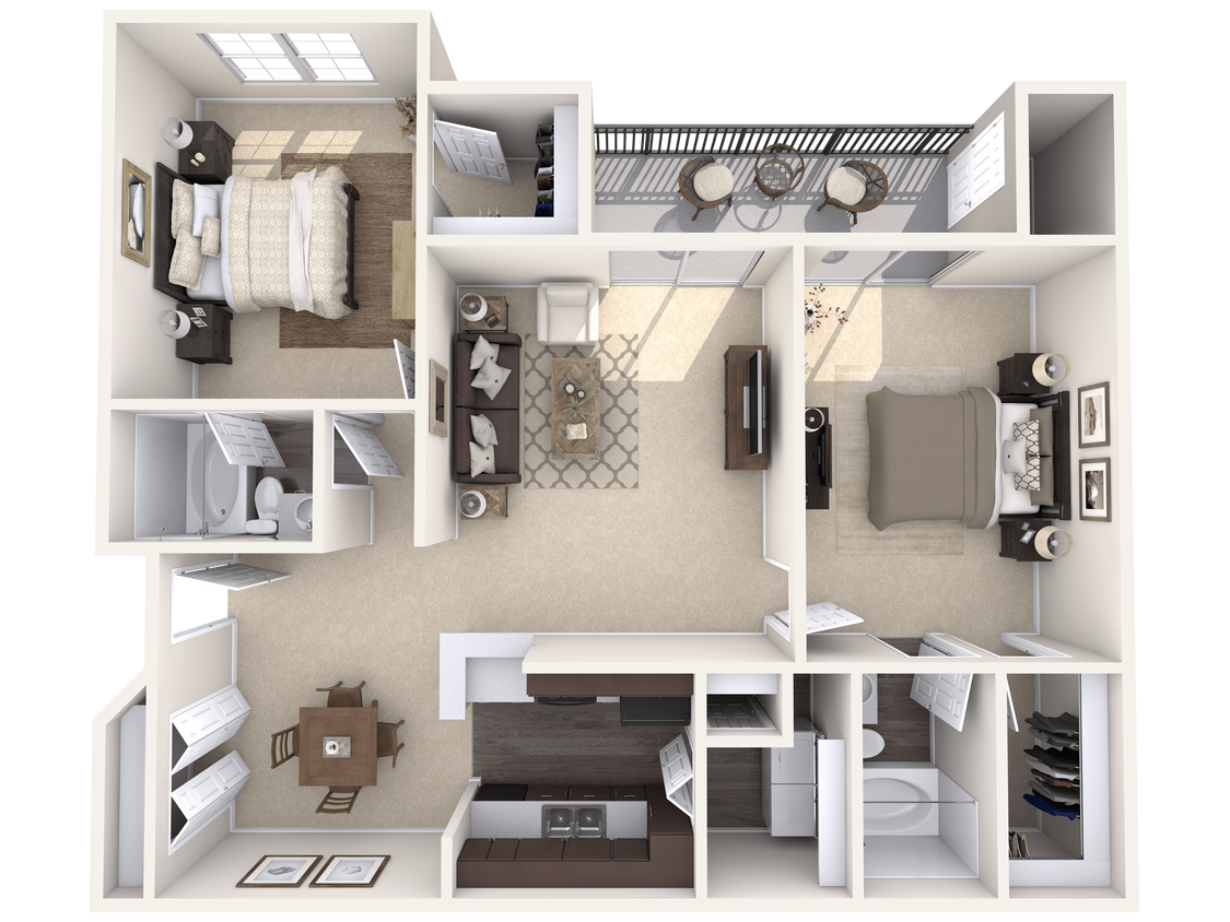 Floor Plan - The Redwood