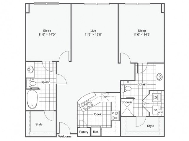 Floor Plan - Fort Worth