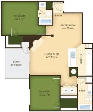 Floor Plan - The Dogwood - Premium
