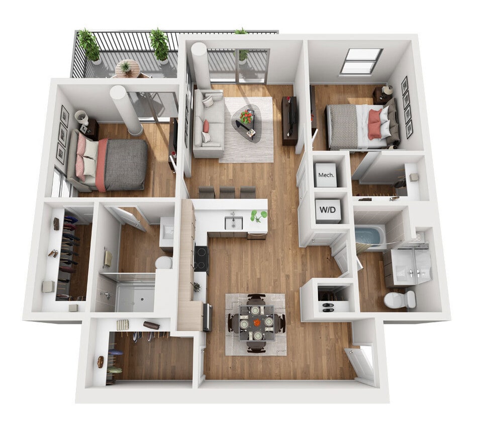 Floor Plan - B1c
