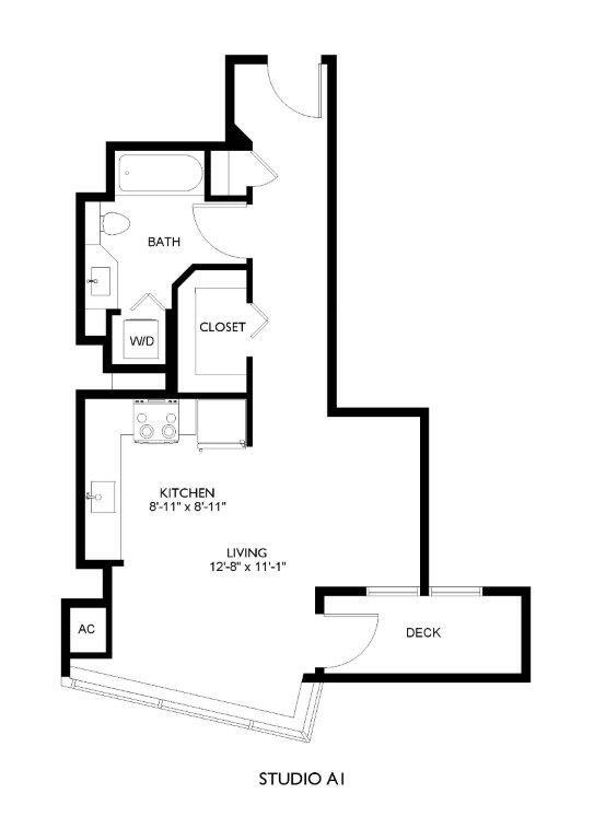 Floor Plan - Studio A1