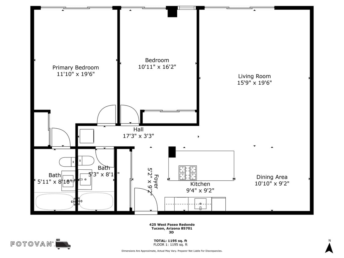 425-West-Paseo-3D-Floorplan-scaled - Two Bedroom Two Bath