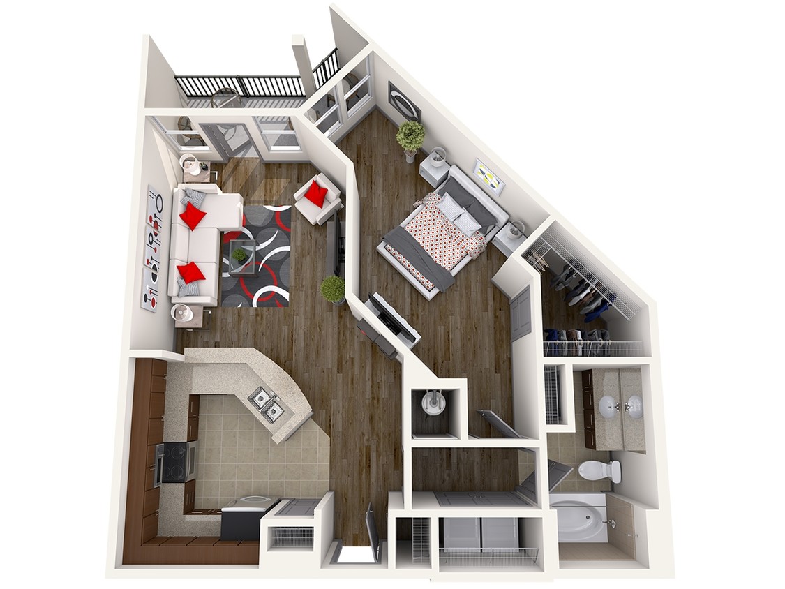 Floor Plan - Wall Street