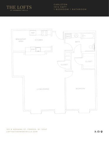 Floor Plan - Carelton U - Fallsview