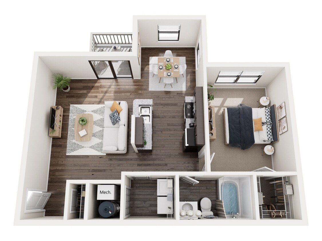 Floor Plan - The Opal