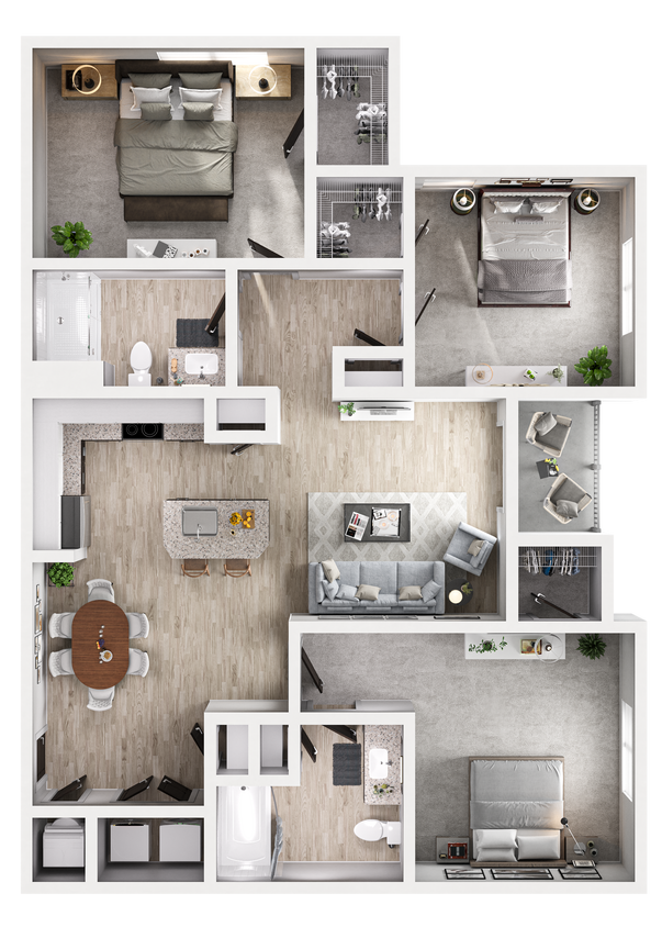 Floor Plan - The Wolfpack
