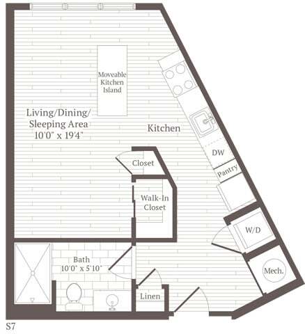 Floor Plan - Studio
