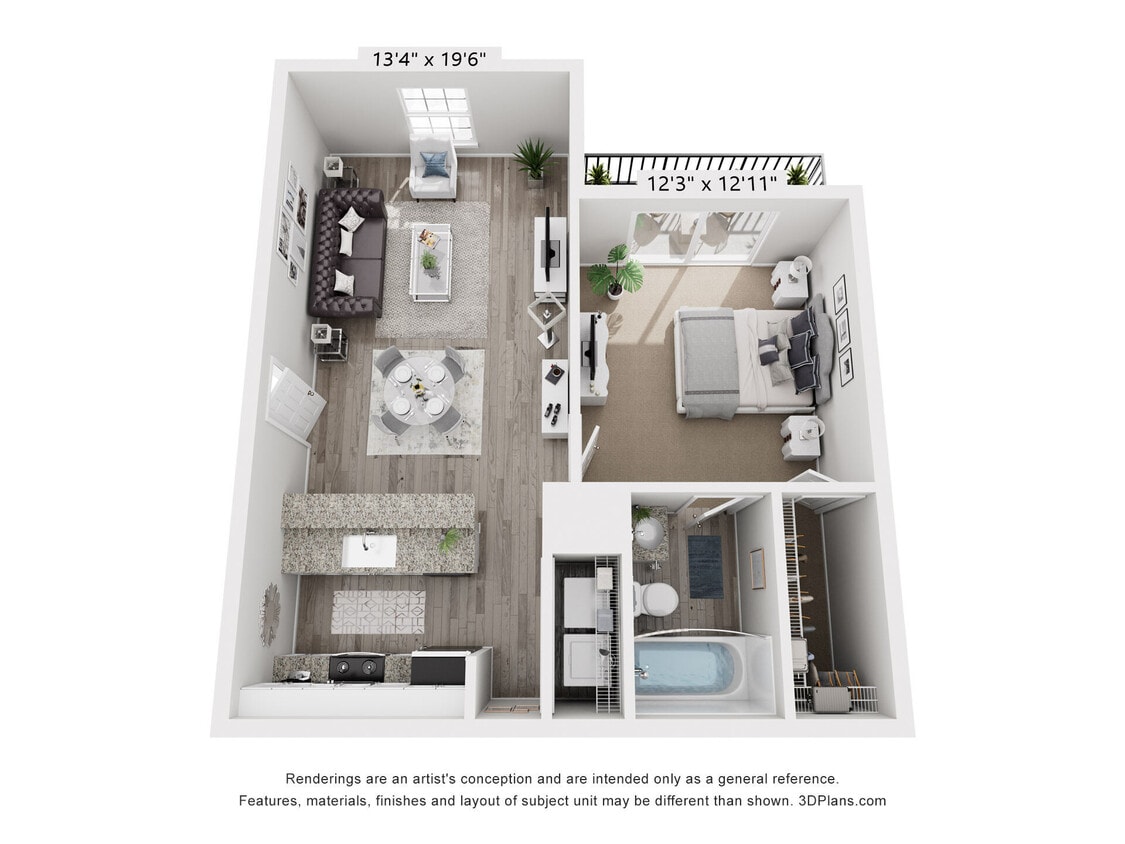 Floor Plan - The Waterway