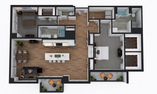 Floor Plan - PENTHOUSE 4