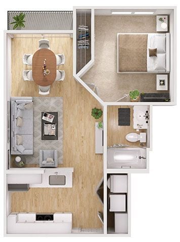 Floor Plan - A1I-L