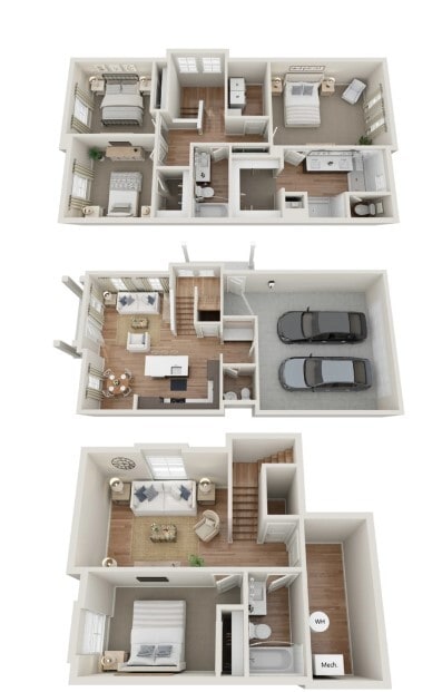 Floor Plan - Hardwick 4 Bed