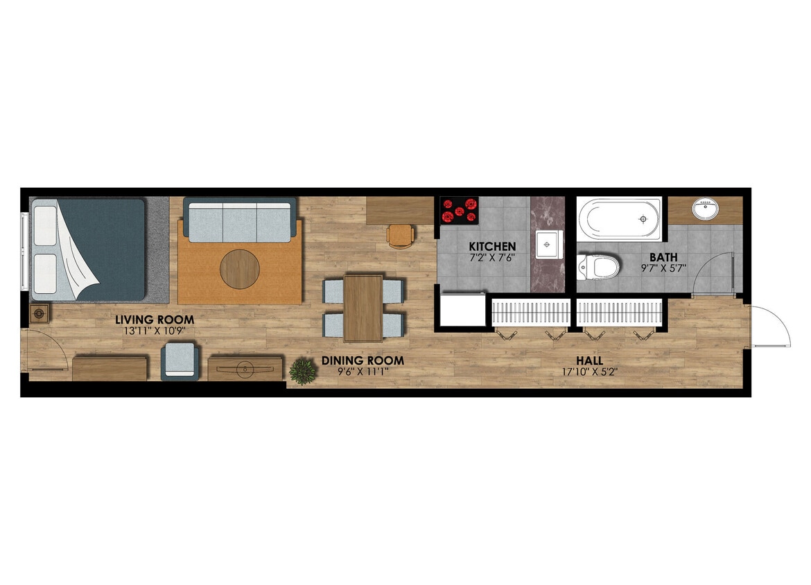 Floor Plan - The Scott