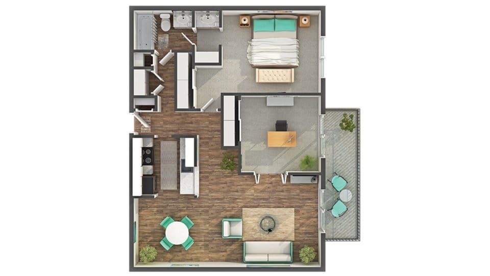 Floor Plan - Eight 72 Den