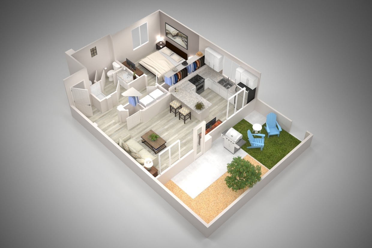 Floor Plan - Seaside