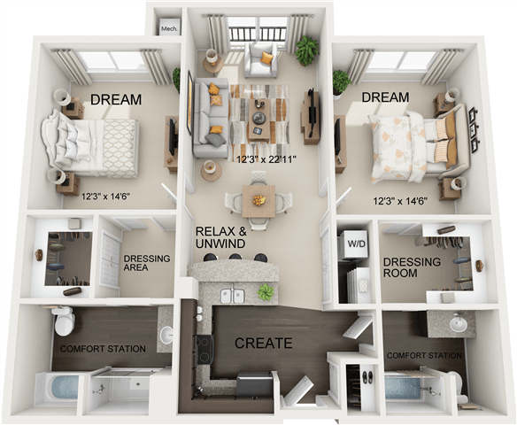 Floor Plan - Belmont