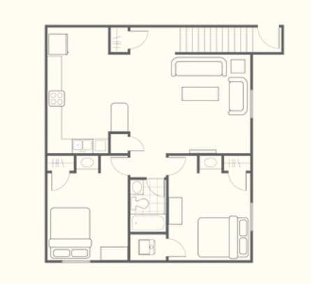 Floor Plan - OP-2X1