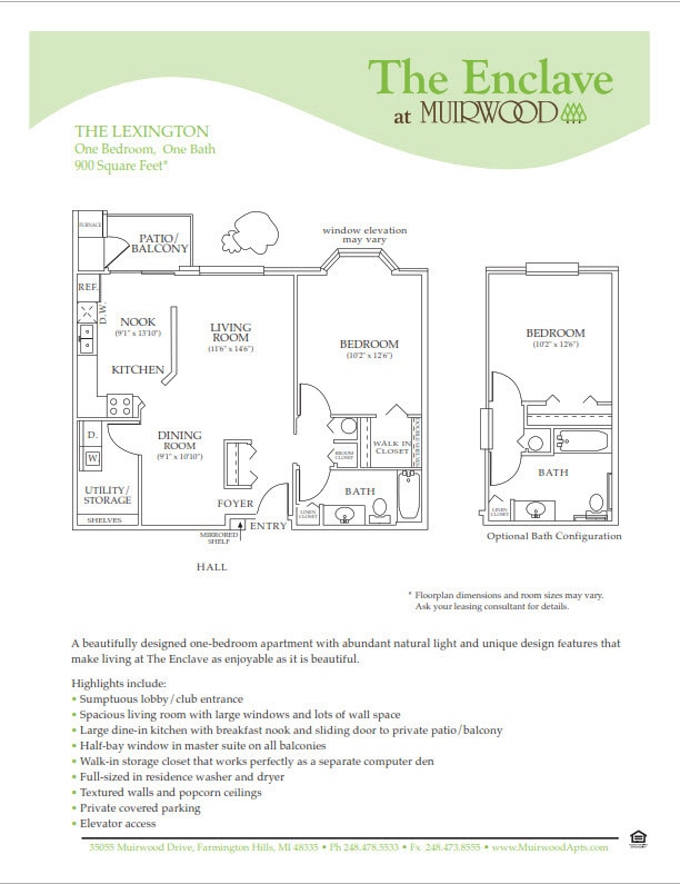 Floor Plan - The Lexington