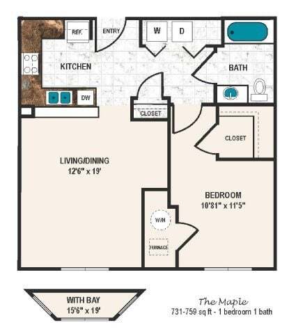 Floor Plan - Maple