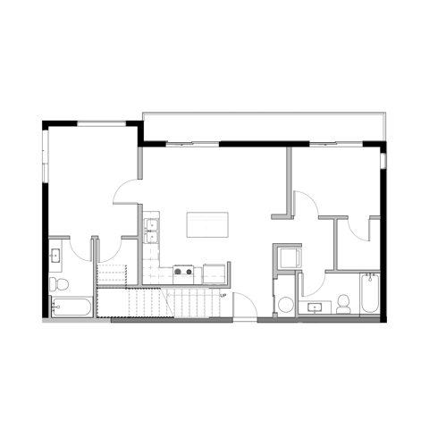 Penthouse 600 Floorplan - Penthouse 600