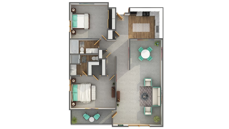Floor Plan - The Gooseberry