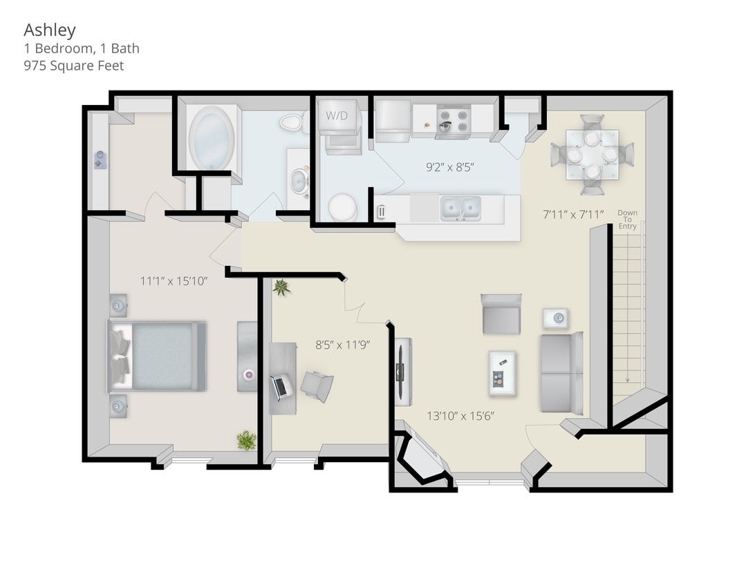 Floor Plan - Ashley