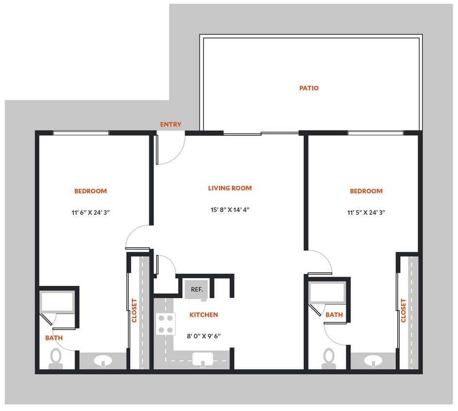 Floor Plan - Plan 2H - Classic