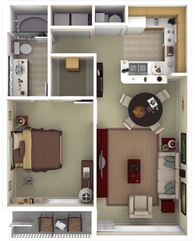 Floor Plan - Residence 1 Luxury