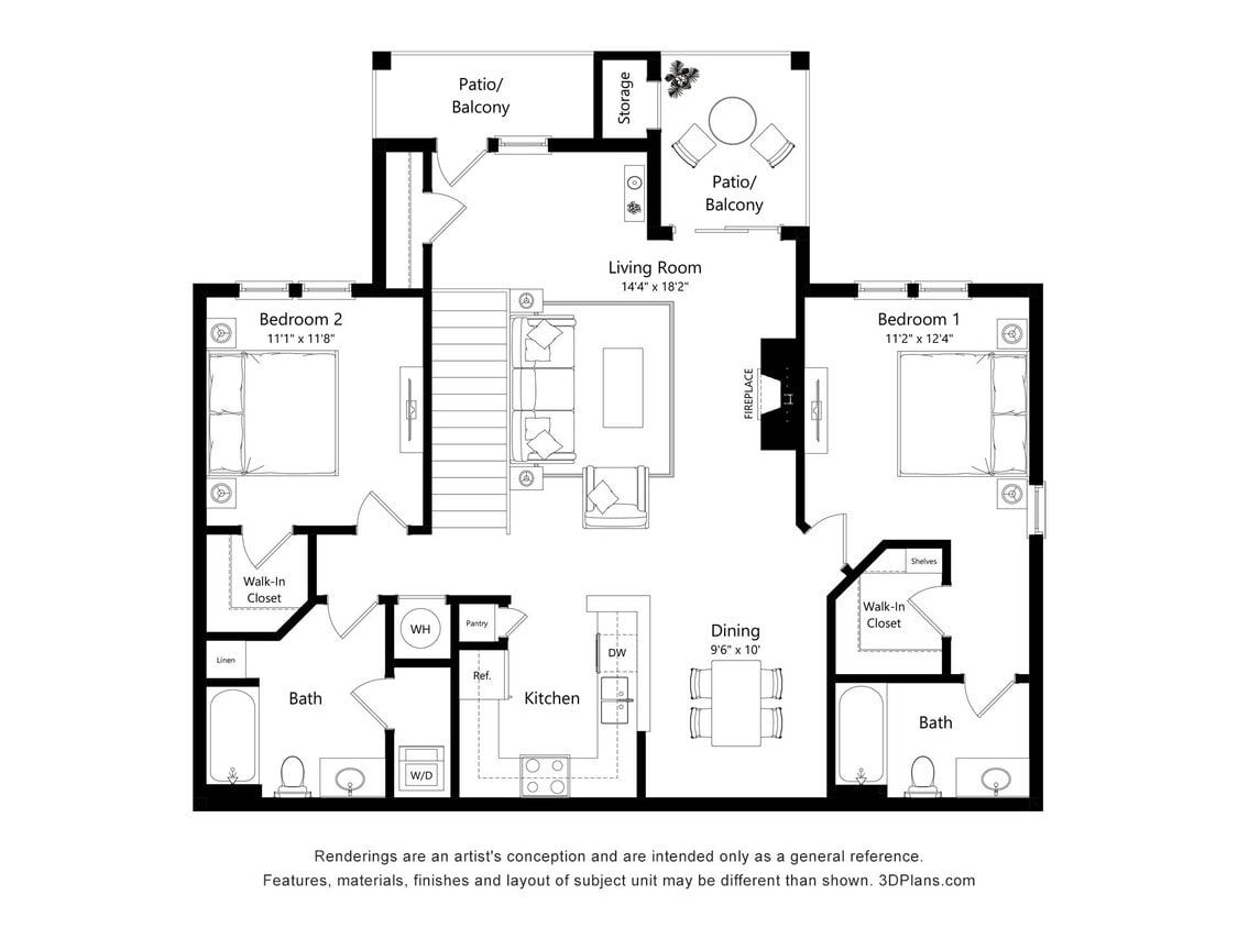 Floor Plan - B2-Woodland