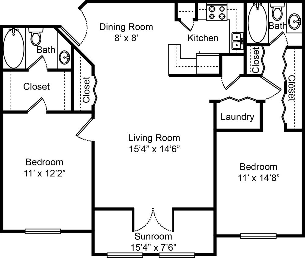 Floor Plan - B2 - The Espresso