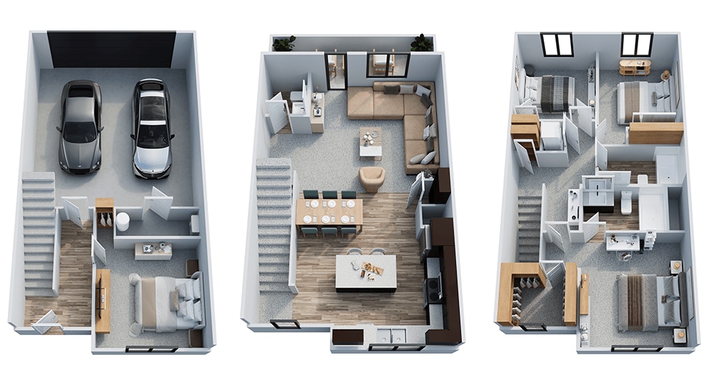 Floor Plan - Four Bedroom