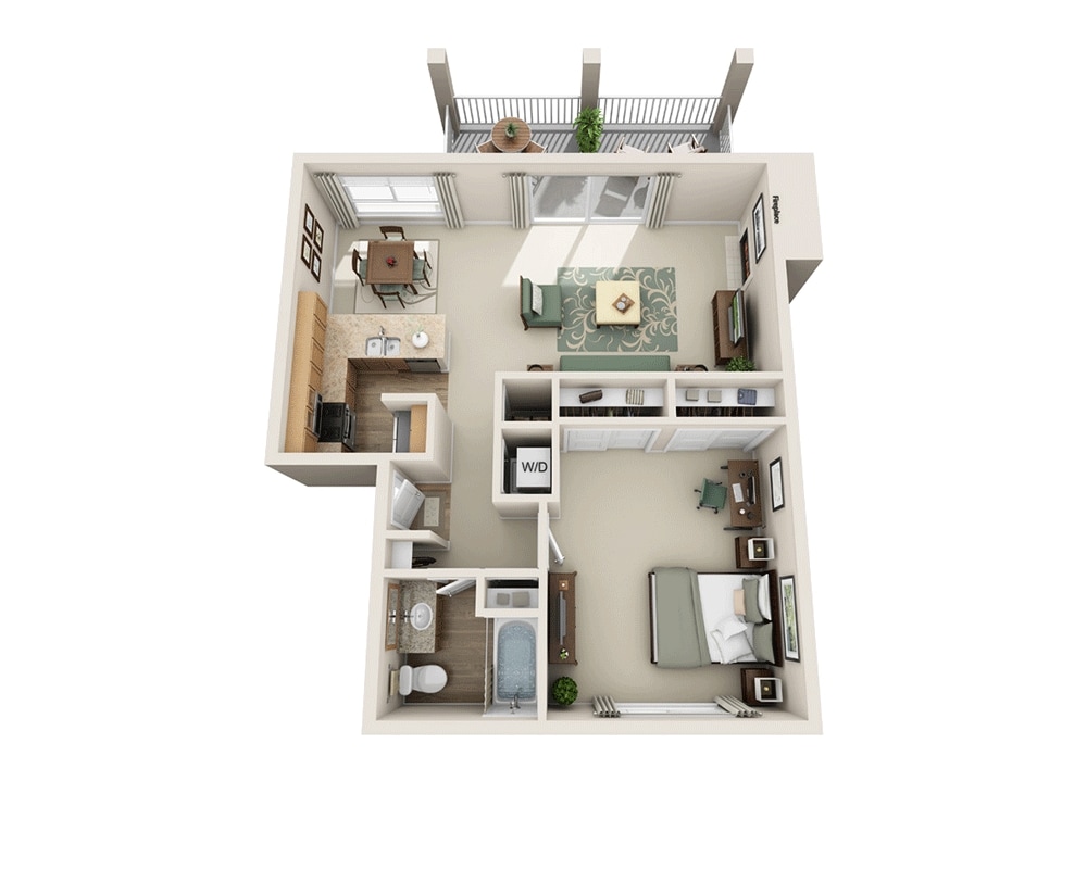 Floor Plan - Sonoma (A1B)