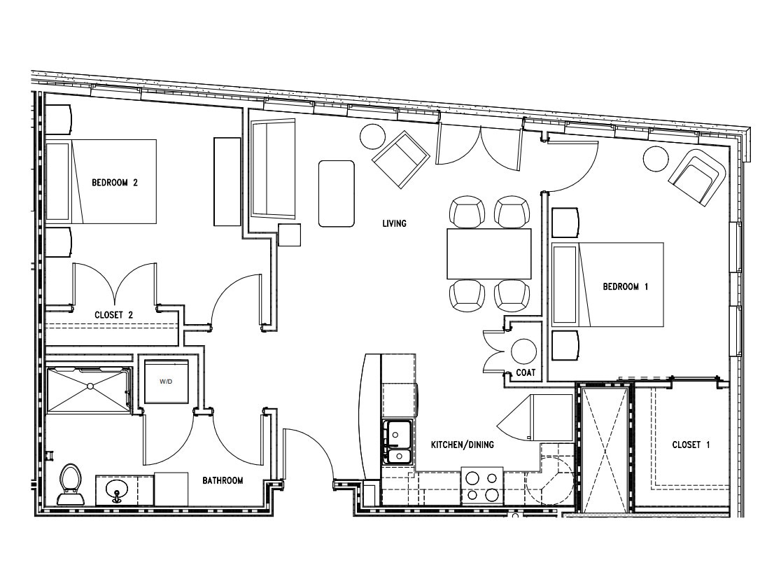 Floor Plan - 2 Bedroom