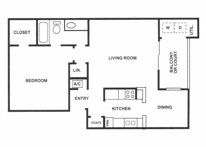 Floor Plan - A2 - Classic