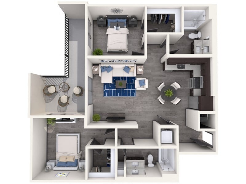 Explore the seamless design of this urban oasis, perfect for stylish living. - B7